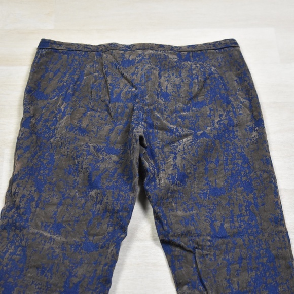 Y2K ISIS Los Angeles Flare Pants Burnout Faux Suede VTG 2000s - Picture 4 of 6